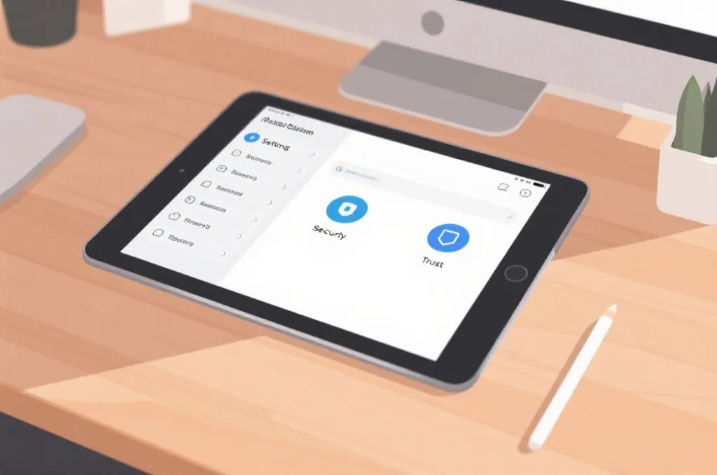 iOS系统信任企业级开发者设置步骤示意图
